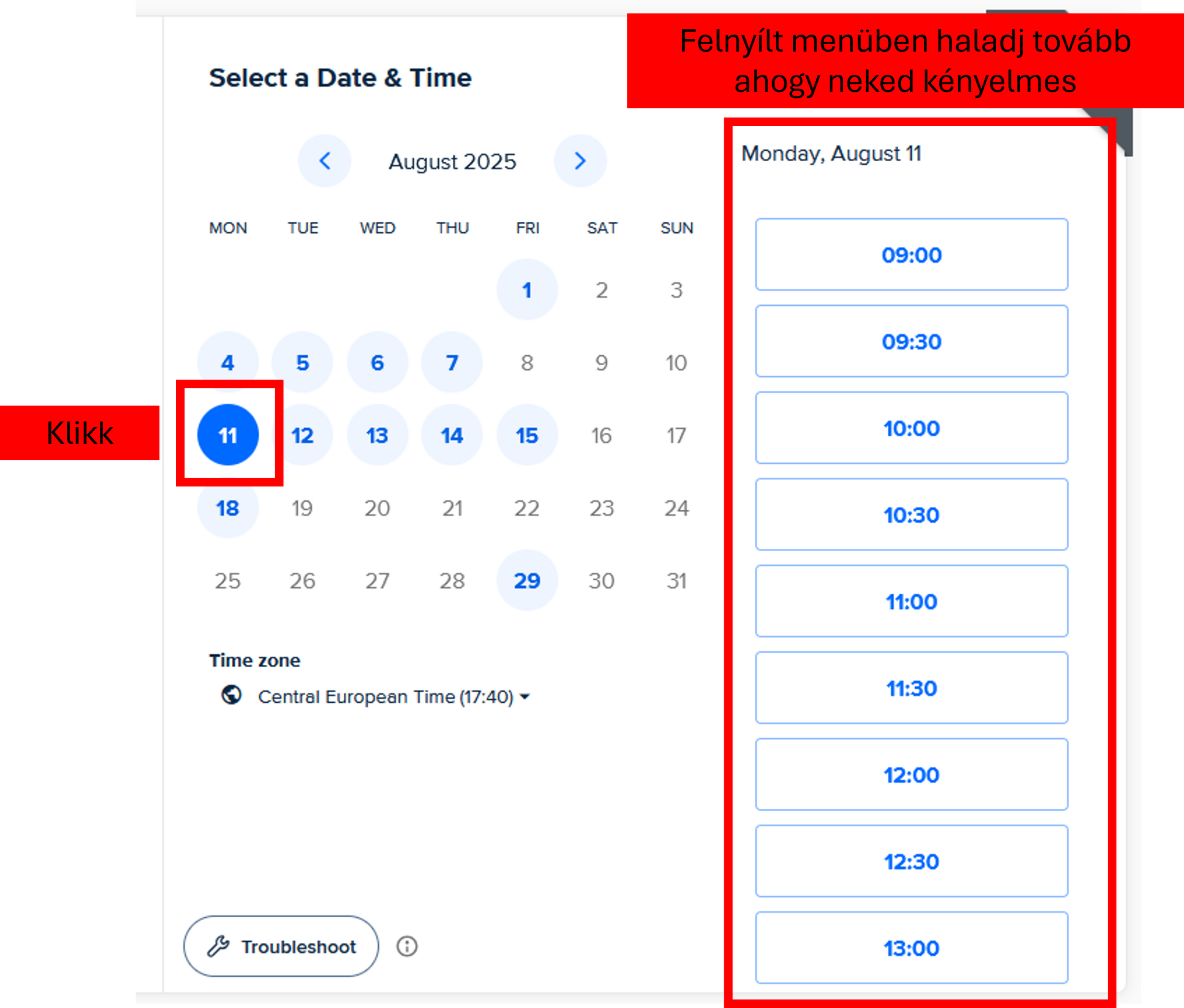 Második lépés Második lépés